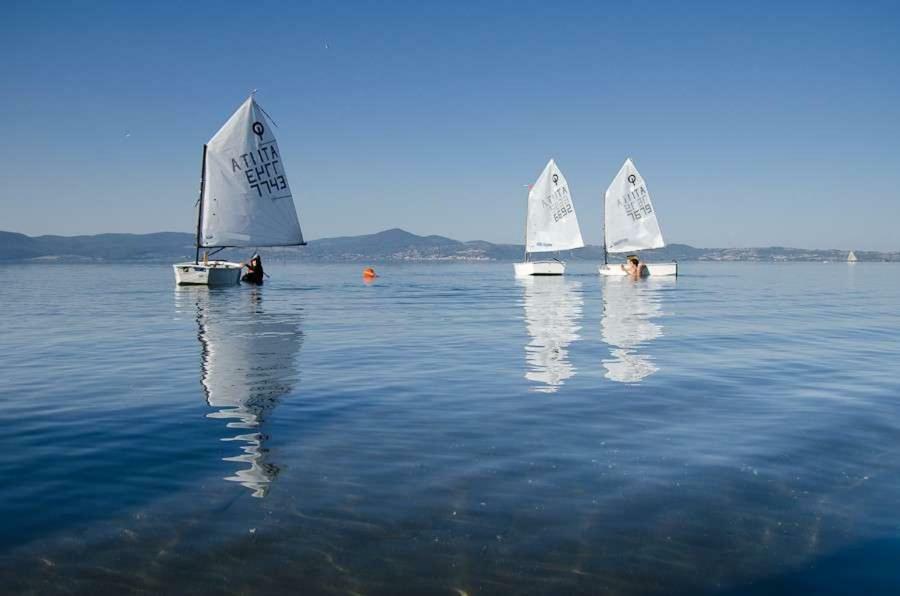 The Lake Chalet Bracciano  Bagian luar foto