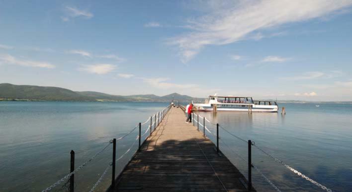 The Lake Chalet Bracciano  Bagian luar foto